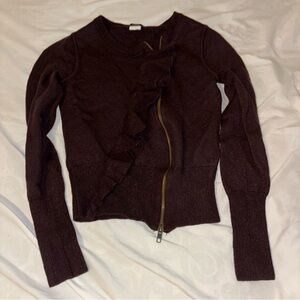 J.Crew Wool Zip Up